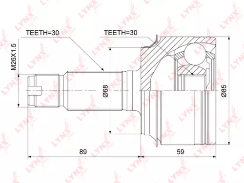 CV-Joint, outer