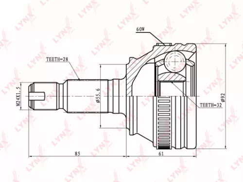 CV-Joint, outer