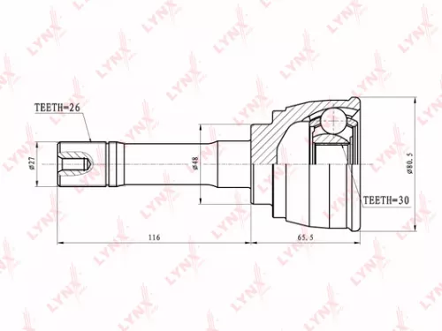 CV-Joint, outer