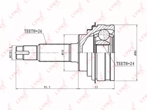 CV-Joint, outer