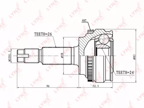CV-Joint, outer