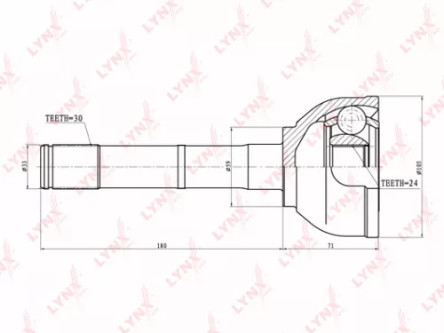 CV-Joint, outer