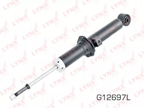 Shock absorber gas, front, left