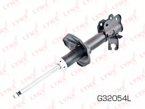 Shock absorber strut gas, left, front