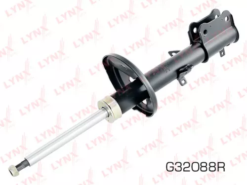 Shock absorber strut gas, right, rear