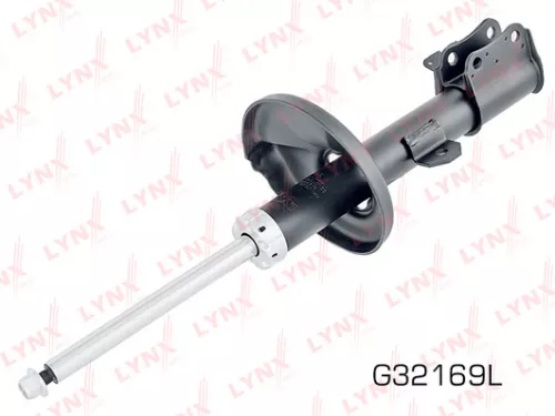 Shock absorber strut gas, left, rear