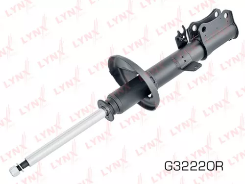 Shock absorber strut gas, right, rear