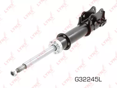 Shock absorber strut gas, left, front