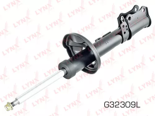 Shock absorber strut gas, left, rear