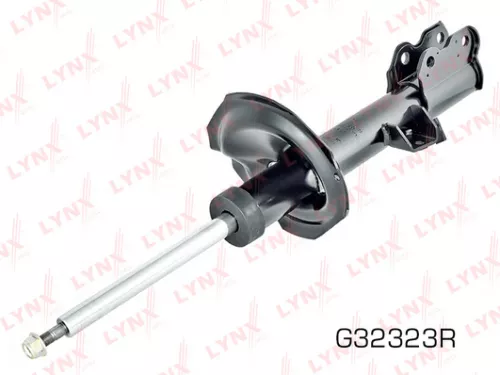 Shock absorber strut gas, right, rear