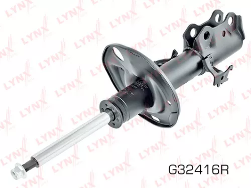 Shock absorber strut gas, right, front