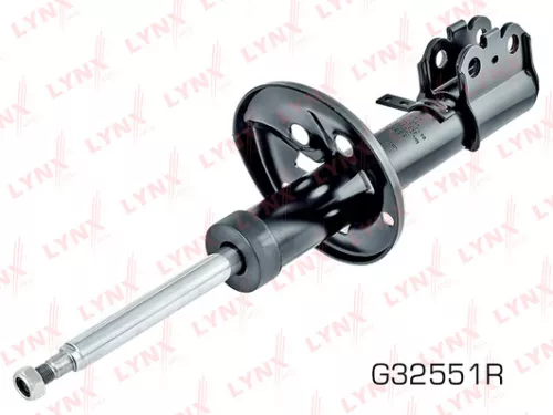 Shock absorber strut gas, right, front
