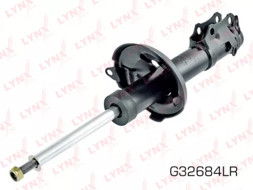 Shock absorber strut, gas, front