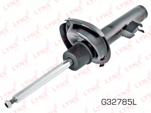 Shock absorber strut gas, left, front