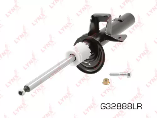 Shock absorber strut, gas, rear