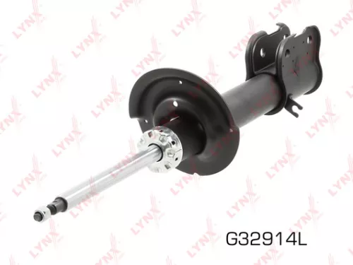 Shock absorber strut gas, left, front