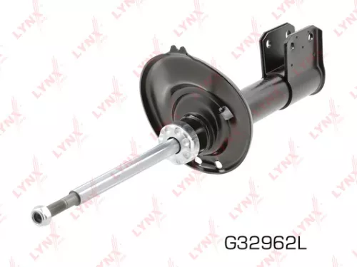 Shock absorber strut gas, left, front
