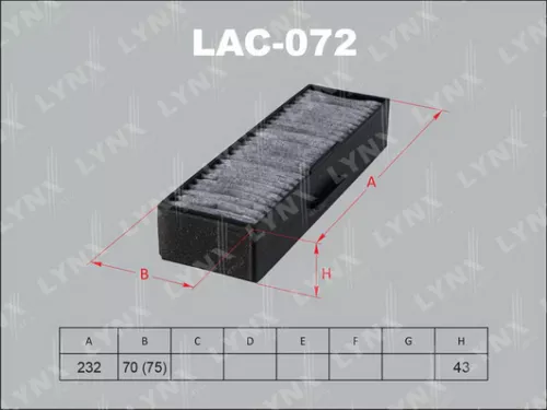 Cabin filter