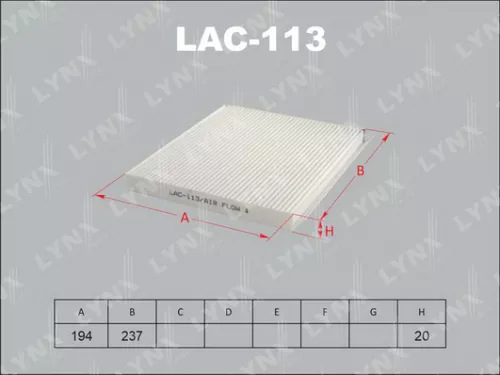 Cabin filter