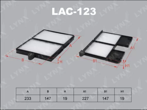 Cabin filter (x2)