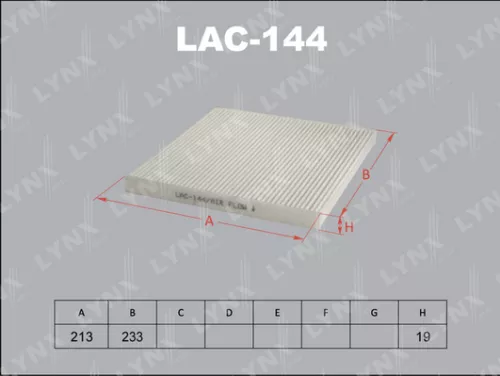 Cabin filter