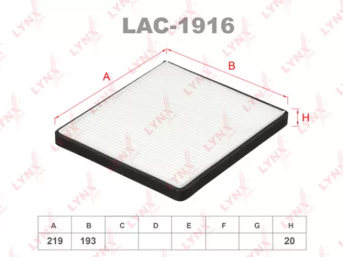 Cabin filter