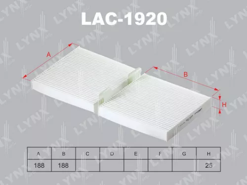 Cabin filter (x2)