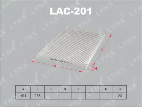 Cabin filter