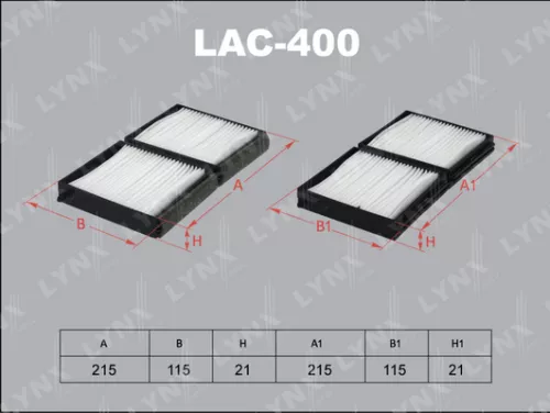 Cabin filter (x2)
