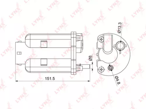 Fuel filter, in-tank