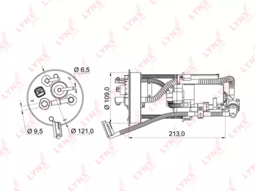 Fuel filter, in-tank
